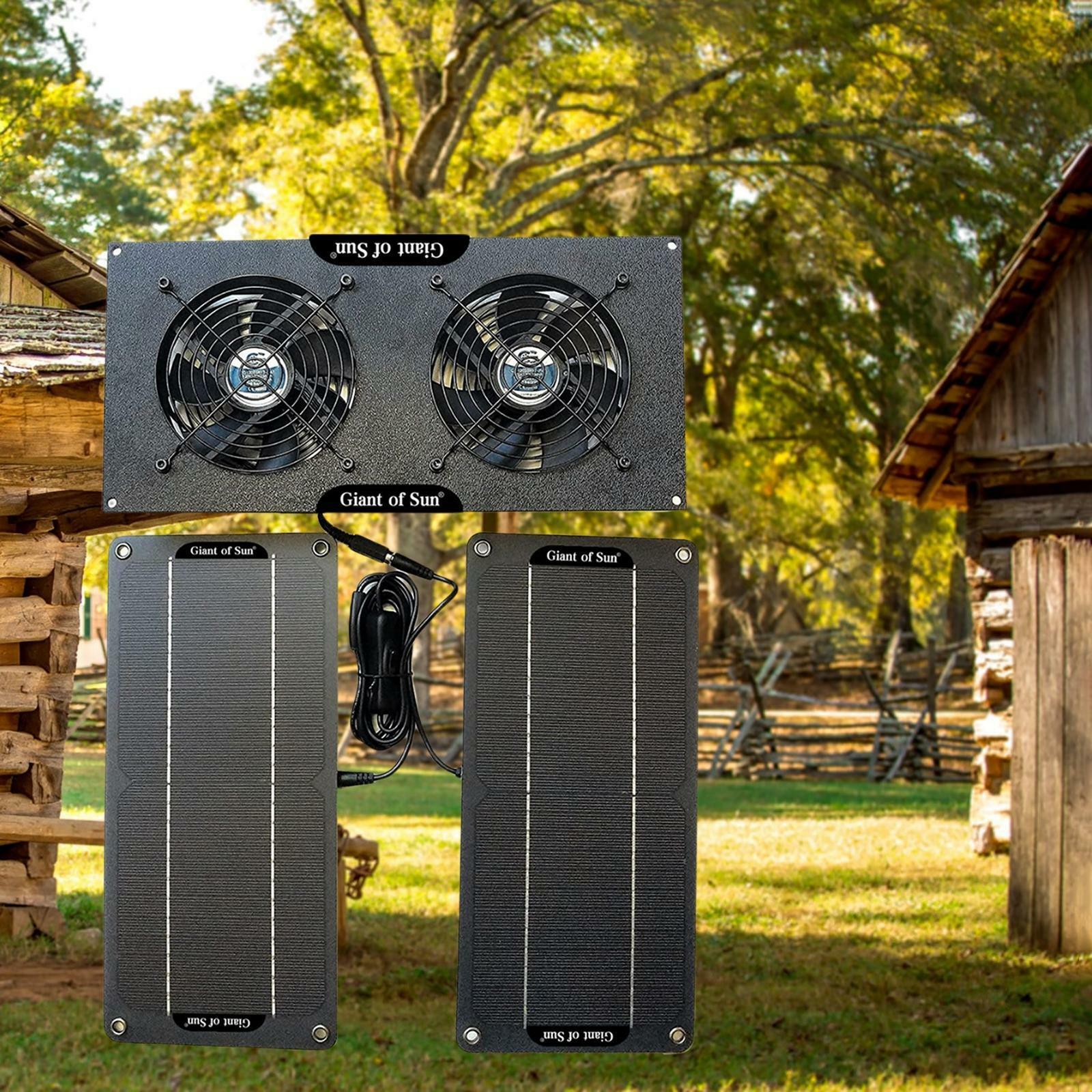 Solar Exhaust Fan Ventilation 12V for RV Sheds | eBay