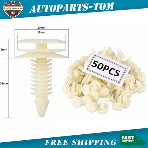 50pcs Door Trim Panel Clips Fit For Chevrolet K10 K1500 C3500 - Foto 4