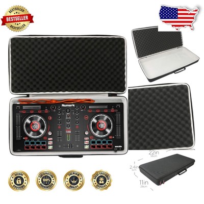 Custodia Rigida Protettiva Per Console DJ Numark Mixtrack Pro 3/Platinum FX/Pro FX - Scatola EVA Leggera E Impermeabile