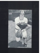 Dave Freisleben San Diego Padres Signed Photocard W/Our COA PCBX2