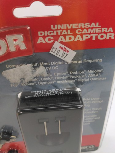 Adaptador de CA digital Ambico D-0920 para Nikon Olympus Epson HP y otras cámaras - Imagen 2 de 5