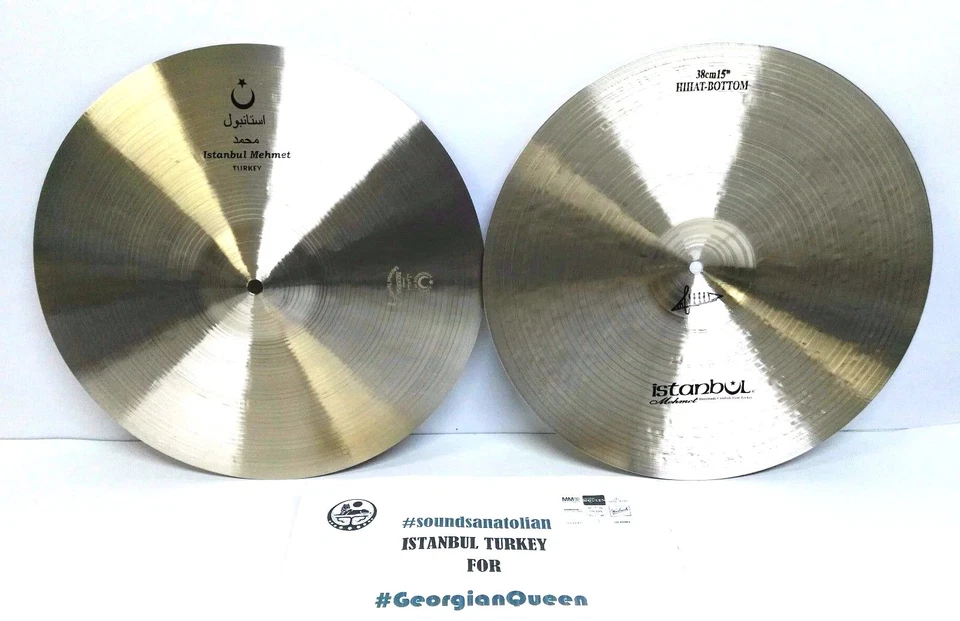 Istanbul Mehmet Cymbals 15" Nostalgia Hi-Hat - Image 2 of 4