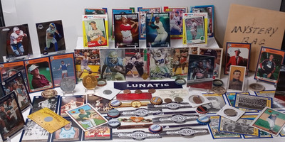  Special Junk Drawer Lot Collectible Cigar Bands, Trading Cards, Coins, etc, #1
