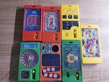 LOT 7 HANDHELD VINTAGE RETRO GAME EPOCH TOMY 1976