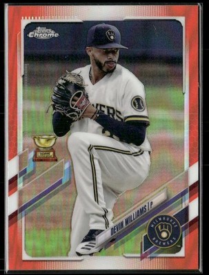 Devin Williams 2021 Topps Chrome #98 #/25 52380