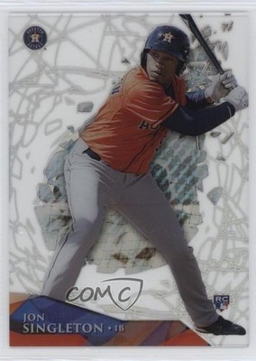 2014 Topps High Tek Shattered Glass Pattern Jon Singleton Jonathan Rookie RC b4d
