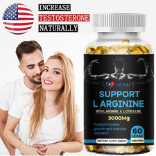 Nitric Oxide Booster Supplement for Blood Circulation and Flow, Endurance Energy