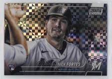 2022 Topps Stadium Club Chrome X-Fractor Nick Fortes #187 sc8