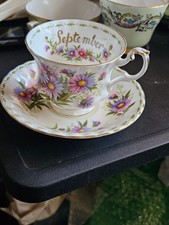 Royal Albert September Teacup and Saucer