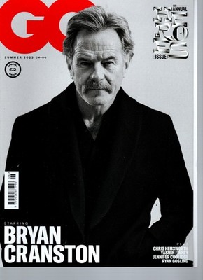 GQ UK Magazine Summer 2023   Bryan Cranston Cover,Yasmin Finney, Chris Hemsworth