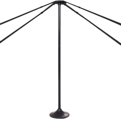 Adjustable Boat Cover Support Pole with Straps for V Hull Boat Jon Boat Ponto