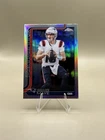 2025 Topps Chrome Football Drake Maye Base Refractor