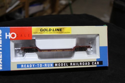 973 - Walthers GL - 90 toneladas GSC Drop Ctr Flat Car - Union Pacific - [933-7885] | Condition: New