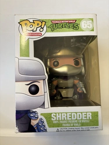 Funko Pop! Rocksteady, Shredder Both Boxed.