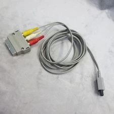 Nintendo Wii A/V AV RCA Audio Video Composite Cable Cord Genuine OEM RVL-009