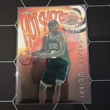 1997-98 Topps Chrome - Season's Best Hot Shots Antoine Walker #27 ref042 