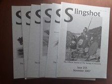 Slingshot magazine Journal of the Society of Ancients, Issues 250-255 2007