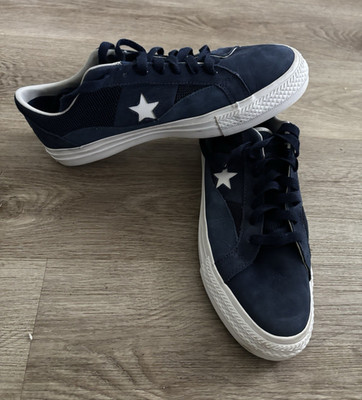 Converse StarPlayer Women Canvas Lace-UpSneakers Blue/White Logo US 10 (8.5M)