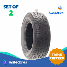 Set Of 2 Used 26565r17 Hankook Dynapro Atm 112t - 7.532