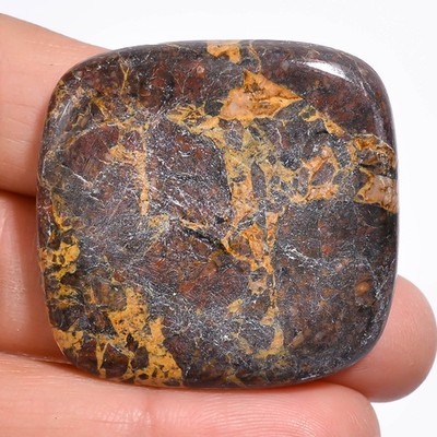 Natural Pilbara Jasper Cushion Cabochon Loose Gemstone 61.5 Ct 35X34X5 mm A-7350