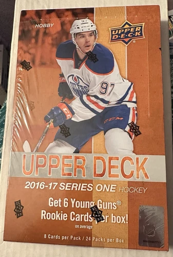 2016-17 UPPER DECK SERIES ONE HOCKEY SEALED HOBBY BOX. Auston Matthews Rookie?