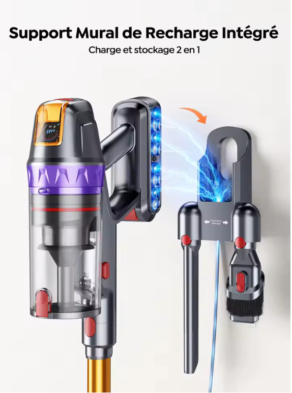Aspirateur sans fil BUTURE VC90 pour nettoyer toute la maison