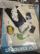 Crocs Jibbitz Cheers 5 Pieces Pack includes Bottle Opener NEW