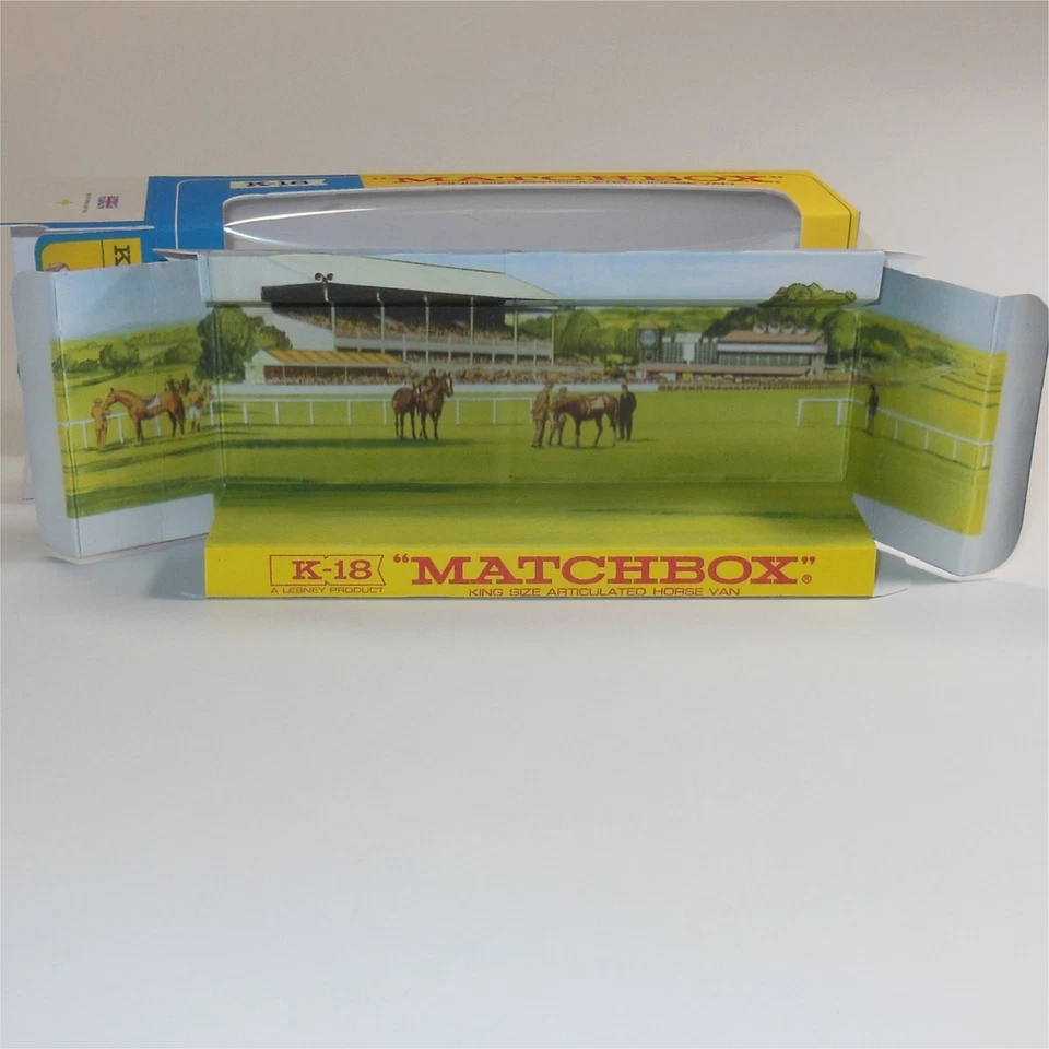 Matchbox Lesney King Size K 18 Dodge Articulated Horse Box Repro Box Set - Image 4 of 4