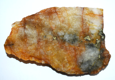 Gold Ore with Silver in Quartz 1800s Ore knob Copper Mine North Carolina 6.5 oz