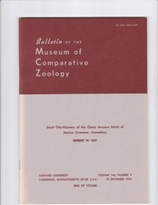 SMALL ORB-WEAVERS OF GENUS ARANEUS NORTH OF MEXICO . By H W LEVI: 1973