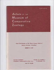 SMALL ORB-WEAVERS OF GENUS ARANEUS NORTH OF MEXICO . By H W LEVI: 1973