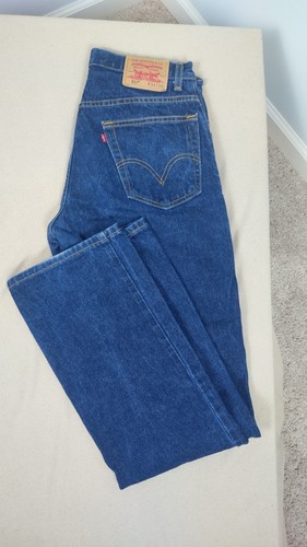 Vintage Levis 517 Jeans Mens 36x32 Blue Bootcut Fit Medium Wash Denim - Picture 10 of 22