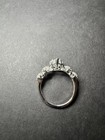 Diamonique X Jennifer Miller Sterling Silver Heart Pave Ring 9 — photo 3