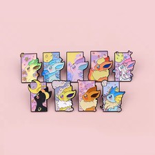 Elf Enamel Pin Cartoon Animal Brooch Lapel Backpack Clothing Accessory