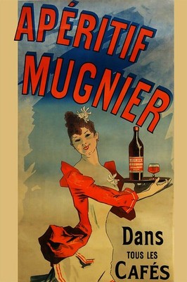 365268 Aperitif MUGNIER Vintage Drink Advertising Art Decor Print Poster
