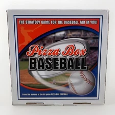 Pizza Box Baseball Strategy Board Game MLB Strike Out