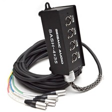 - SASH-4x35 - 4 Channel XLR Send Sub Snake Cable - 35 Feet
