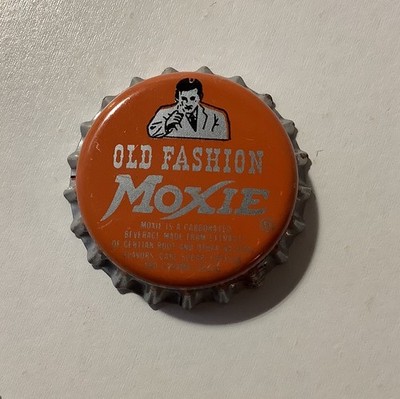 MOXIE OLD FASHION Cork Soda Bottle Cap 7up Bottling Co. NORWICH, CT  