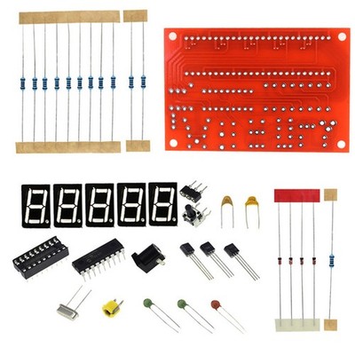 Auto Range Conversion 1Hz-50MHz Crystal Oscillator Frequency Counter Tester DIY