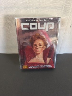 Coup Card Game (Resistance Universe) Secret Identities Deduction Deception 