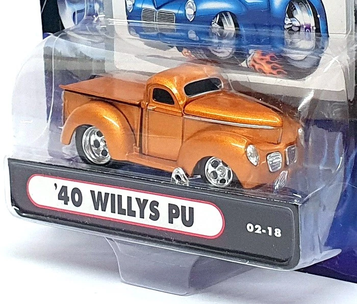 Muscle Machines 1/64 Scale 71151 02-18 - 1940 Willys PU Truck - Copper - Image 2 of 4