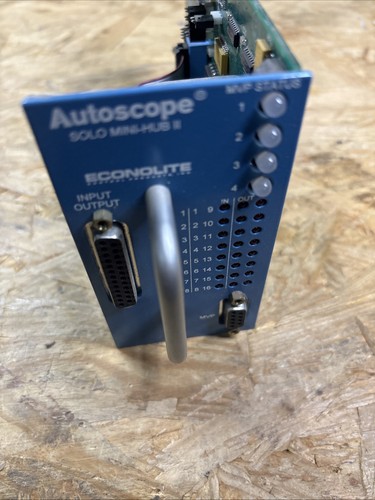 Econolite Autoscope Solo mini hub TS2 for traffic control systems PARTS only - Afbeelding 3 van 4