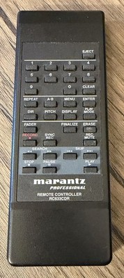 MARANTZ PROFESSIONAL RC633CDR CD RECORDER REMOTE CONTROL CDR633 TESTED OEM