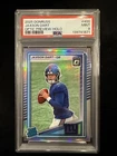 2025 Donruss Jaxson Dart RC PSA 9 Rookie Optic Preview Holo #400