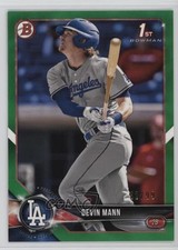 2018 Bowman Draft Green 32/99 Devin Mann #BD-15 02l6