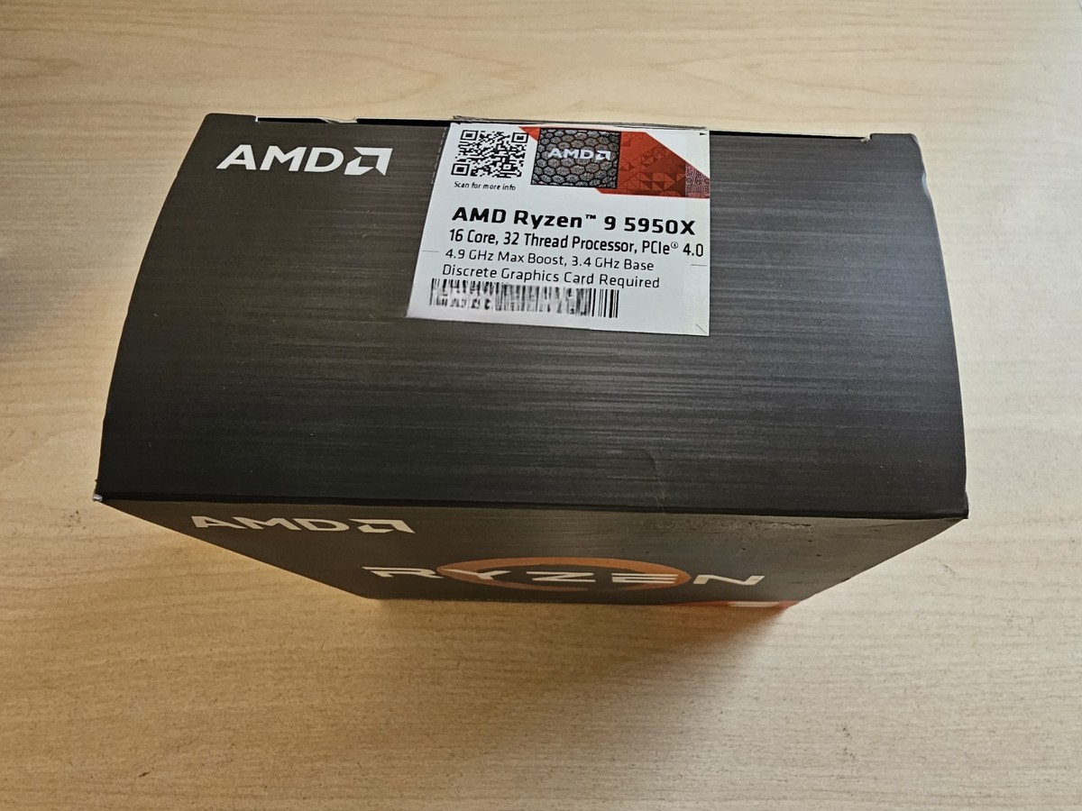 CPU AMD Ryzen 9 5950X BOX Amazon.com: AMD Ryzen 9 5950X 16-core, 32-thread unlocked