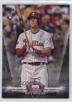 2018 Topps Salute Series 1 Rookies Black /299 Rhys Hoskins #TS-78 Rookie RC 0sm9