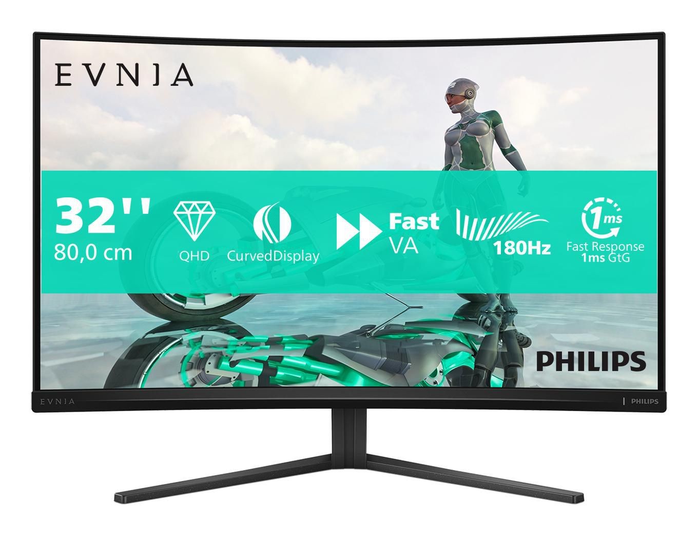 Philips 32M2C3500L/00 0L/00 Computer Monitor 80 Cm