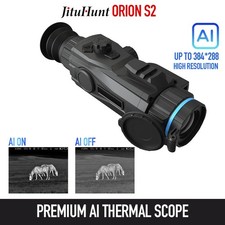 JITUHUNT OrionS2 AI HD Thermal Riflescope Imager Scope 4 Hunting IR Night Vision
