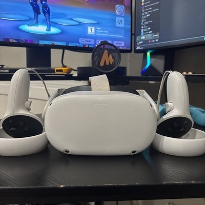 Meta Oculus Quest 2 128GB Advanced All-In-One VR Headset - White